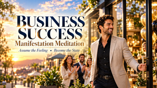 Neville Goddard Manifestation Meditation: Business Success image