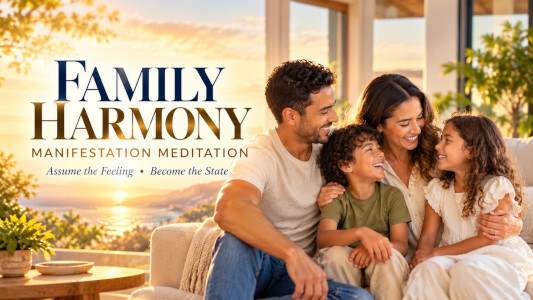 Neville Goddard Manifestation Meditation: Family Harmony image