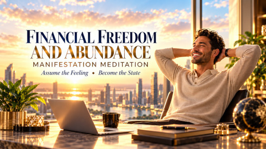 Neville Goddard Manifestation Meditation: Financial Freedom image