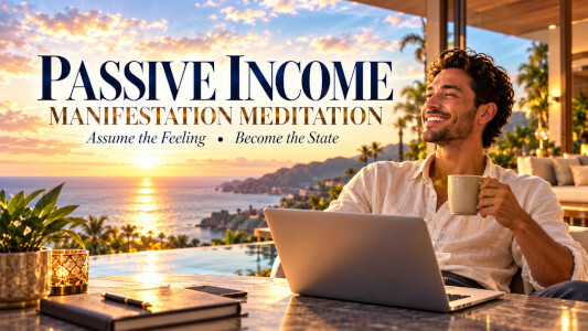 Neville Goddard Manifestation Meditation: Passive Income image